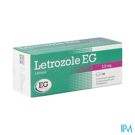 Letrozole Eg Pi Pharma 2,5mg Filmomh Tabl 100 Pip