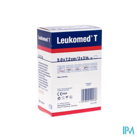 Leukomed T Pansement Steril 7,2cmx 5cm 50 7238100