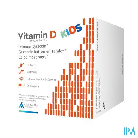 Astel Vitamin D Kids Caps 90