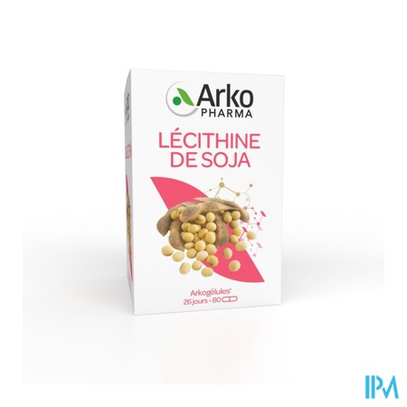 Arkogelules Lecithine Soja Caps 80
