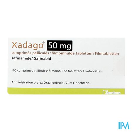 Xadago Orifarm 50mg Comp Pell 100 Pip 1