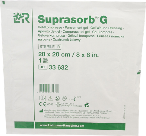 Suprasorb g Kompres New 20x 20cm 3 33632 3