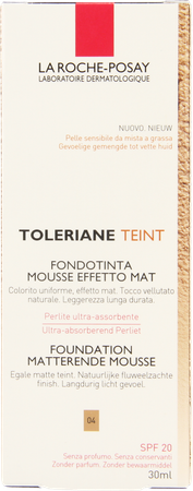 La Roche Posay Toleriane Fdt Mousse 04 30ml 2