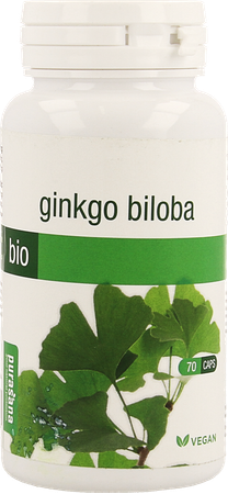 Purasana Vegan Ginkgo Biloba V-caps 70 Be-bio-02 8