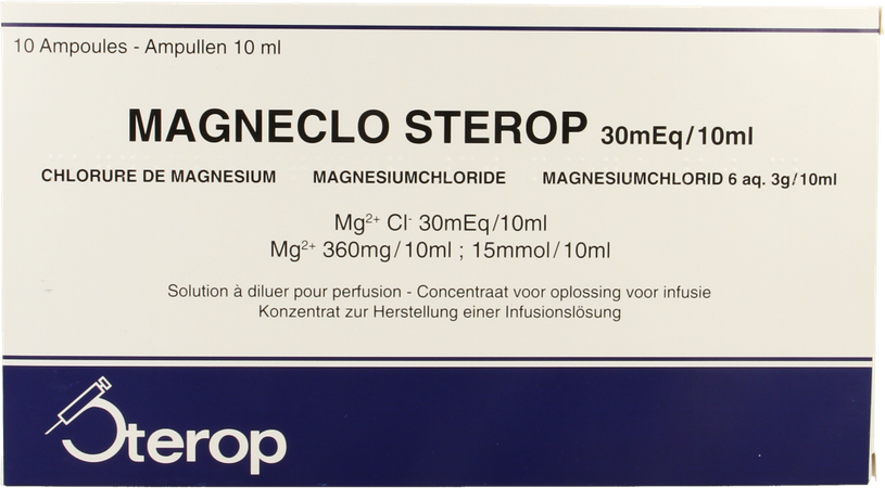 Magneclo Sterop Insp. Opl. 3g/10ml 10 1