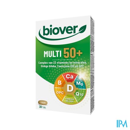 Biover Multivitamine 50+ Tabl 30 2