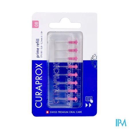 Curaprox Cps 08 Prime Brushes Refill 8