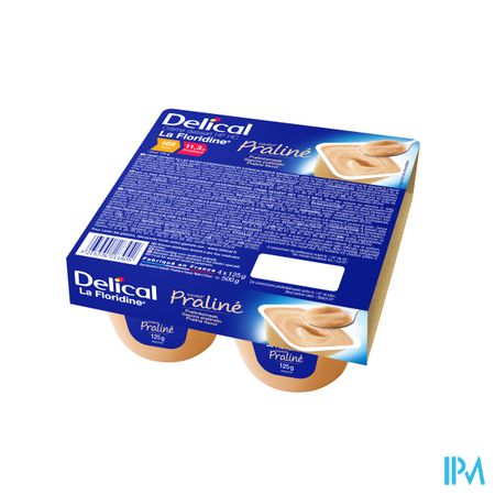 Delical Creme Dessert La Floridine Praline 4x125g