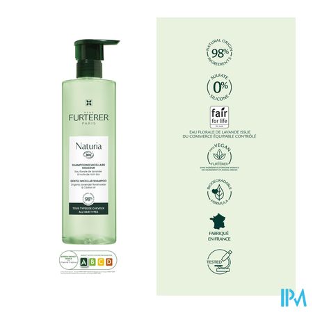 Furterer Naturia Shampooing Fl 400ml 6