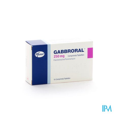 Gabbroral Comp 16 X 250mg