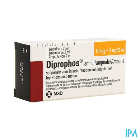 Diprophos 10mg/2ml 4mg/2ml Susp Inj Amp 1 X 2ml