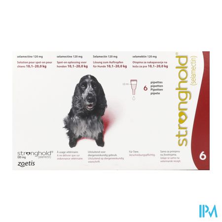 Stronghold 120mg Sol Spot On Pipet 1x6 120mg 2
