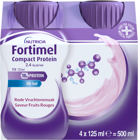 Fortimel Compact Protein 2.4kcal F.foret 4x125ml 3