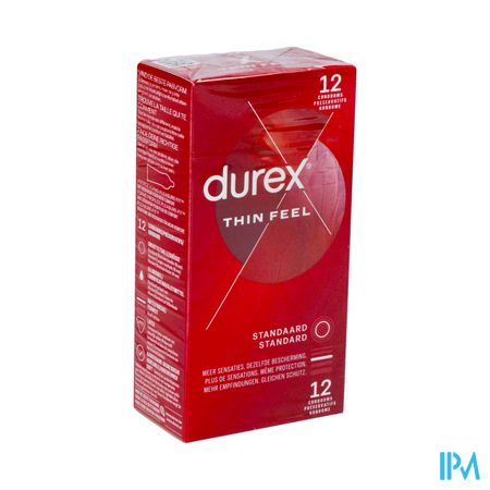 Durex Thin Feel Preservatifs 12