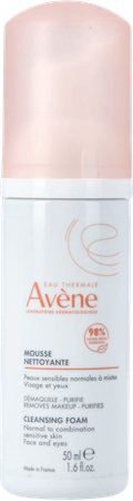 Avene Essentiels Mousse Nettoyante 50ml 1