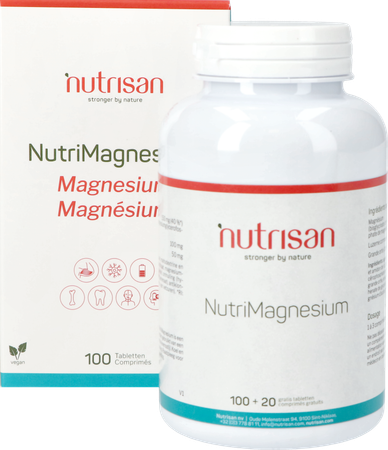 Nutrimagnesium Tabl 100 + Tabl 20 Gratis Nutrisan 11