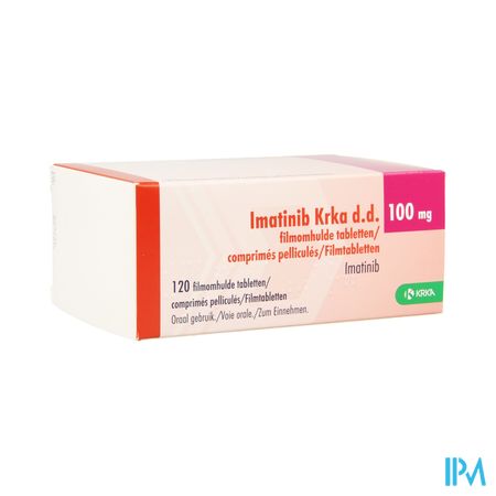 Imatinib Krka 100mg Filmomh Tabl 120