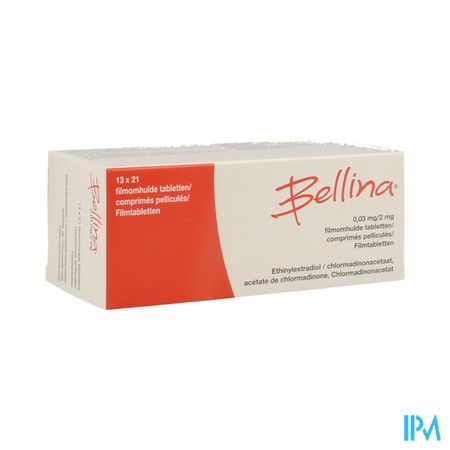 Bellina 0,03mg/2mg Comp 13 X 21