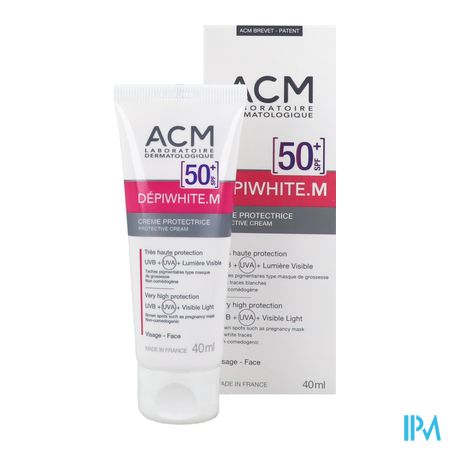 Depiwhite M Ecran Zon Creme Pompfl 50ml 6