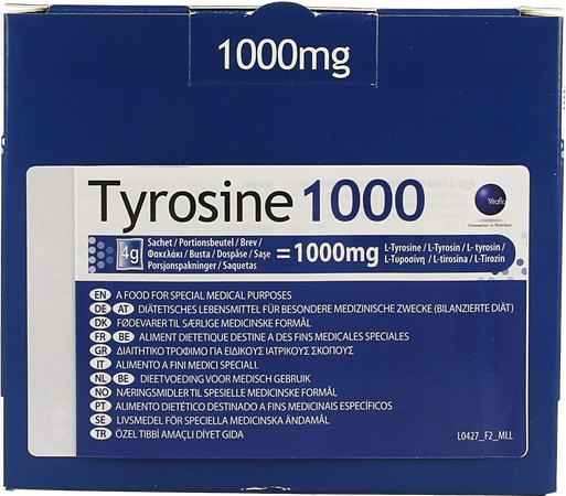 Tyrosine 1000 Pdr Zakje 30x4g 1