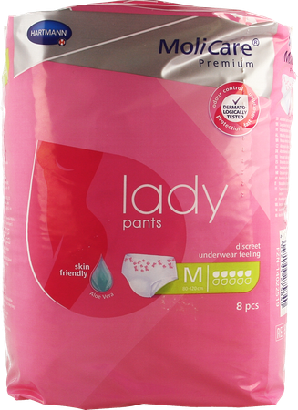 Molicare Pr Ladypants 5dropsm 8 P/s 5