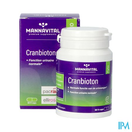 Mannavital Cranbioton V-caps 60 5