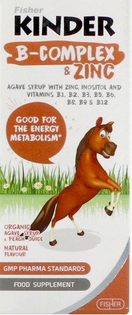 Fisher Kinder B-complex + Zink Siroop 125ml 2