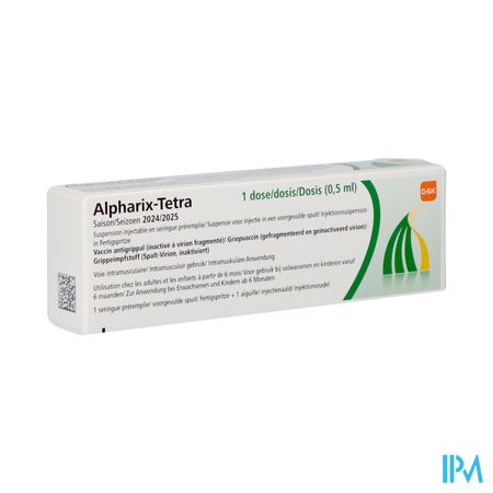 Alpharix-tetra Susp Inj Voorgev.spuit 0,5ml 2024