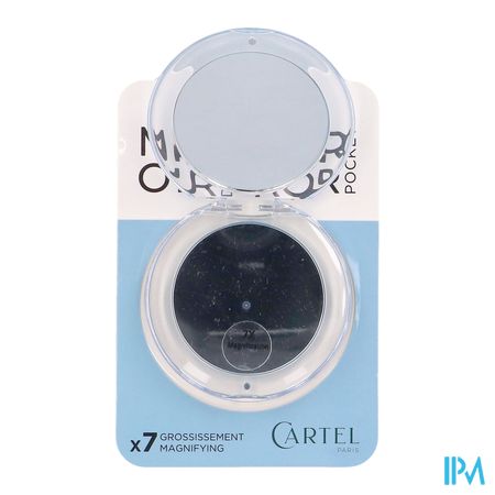 Vitry Plexi Zakspiegel Rond Blauw 9cm 7 2