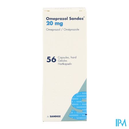 Omeprazol Sandoz 20mg Pi Pharma Caps 56x20mg Pip 1
