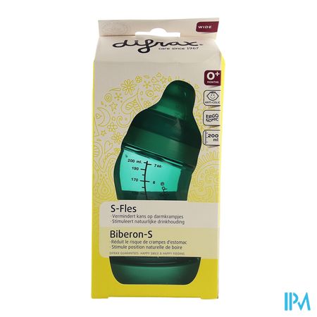 Difrax S-fles Wide 200ml 8