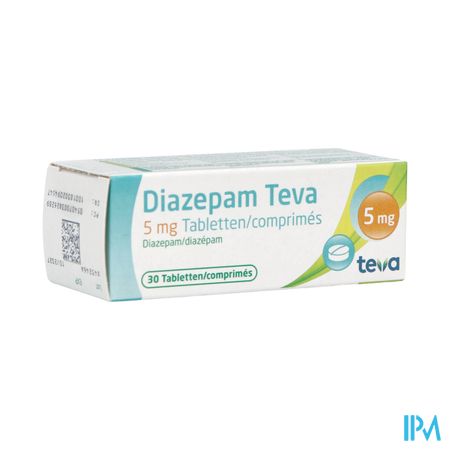 Diazepam Teva Comp 30 X 5mg