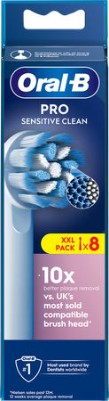 Oral-b Refill Sensitive Clean Xf Opzetborstels 8 1