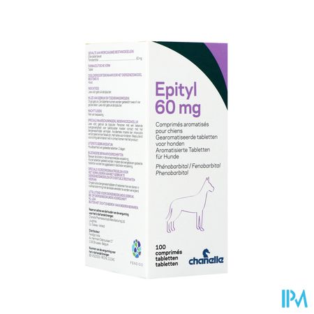 EPITYL VETER 100 TABL 60 MG