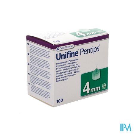 Unifine Pentips Aiguille Stylo 32g 4mm 100 An3541