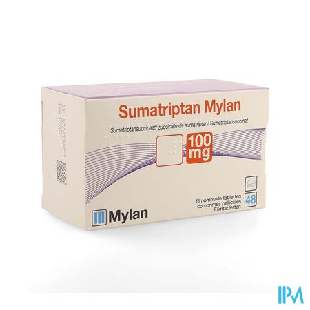 Sumatriptan Viatris 100mg Filmomh Tabl 48