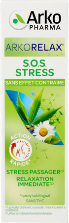 Arkorelax Stress Cannabis Sativa Spray Fl 10ml 8