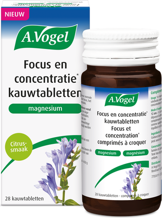 A.vogel Focus & Concentratie Kauwtabl 28 8
