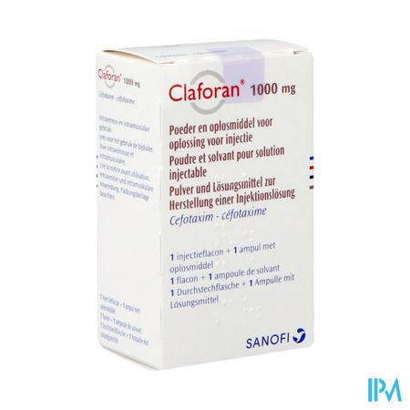 Claforan Fl Iv/im 1 X 1g + Solv