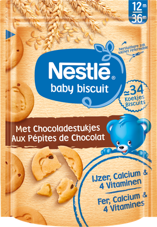 Nestle Biscuits Chocoladestukjes Zakje 150g 1