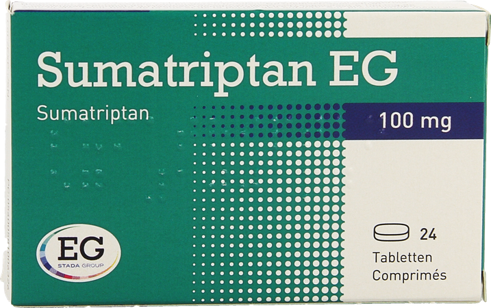 Sumatriptan EG 100Mg Tabl 24 1