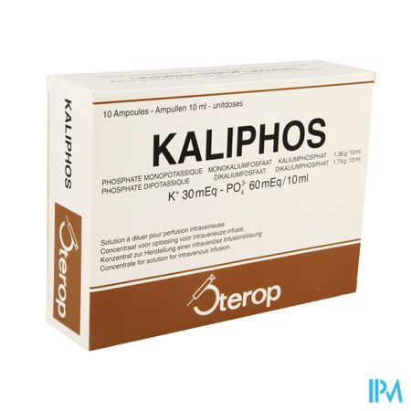 Kaliphos Sol Inj 10 30meq