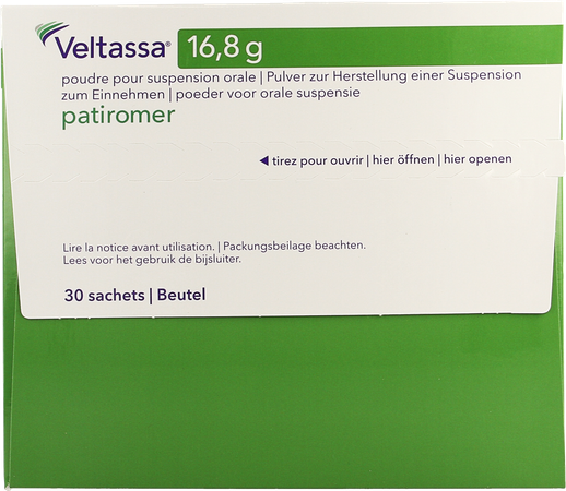 Veltassa 16,8g Pdr Pour Susp Buvable Sach 30 1