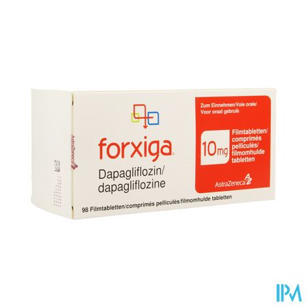 Forxiga 10mg Filmomhulde Comp 98 X 10mg