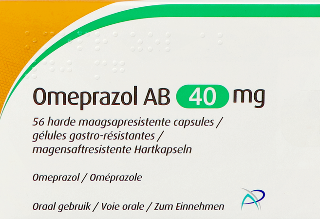 Omeprazol Ab 40mg Maagsapresist. Caps 56 Blister 3