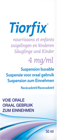 Tiorfix 4mg/ml Zuigeling/kind Orale Susp 50ml 1