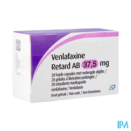 Venlafaxine Retard Ab 37,5mg Caps Lib. Prol 28