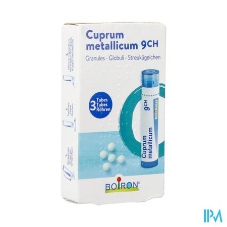 Cuprum Metallicum 9ch Homeopack Gr 3x4g Boiron