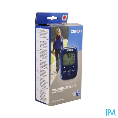 Omron Walking Style Iv Stappenteller Blauw