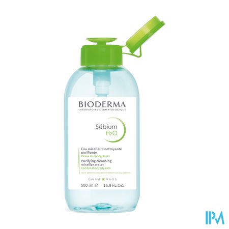 Bioderma Sebium H2o Solution Micel.pompe Inv.500ml 3
